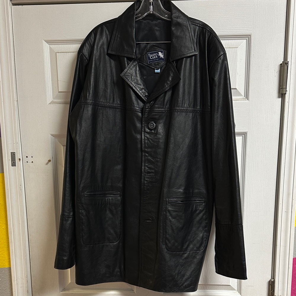Tauro Cuer Mens Leather Jacket